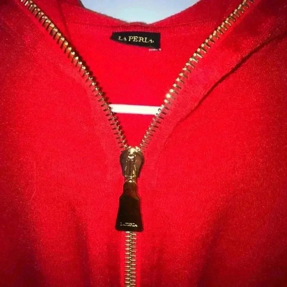 La Perla women’s hooded zip sweater - Picture 3 of 5